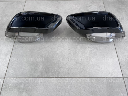 Насадки на выхлопные трубы BLACK M Paket BMW X5 G05 / X6 G06 / X7 G07   артикул 8405