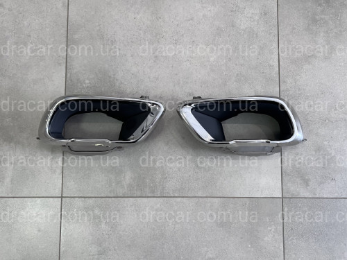 Насадки на выхлопные трубы CHROME M Paket BMW X5 G05 / X6 G06 / X7 G07   артикул 8231