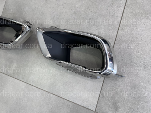 Насадки на выхлопные трубы CHROME M Paket BMW X5 G05 / X6 G06 / X7 G07   артикул 8231
