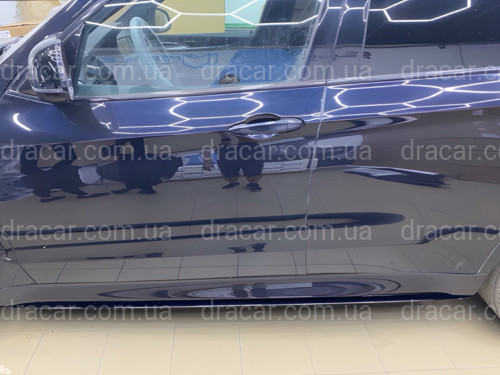 Лезвия под пороги M-Perfomance BMW X5 F15 2шт. черный глянец артикул 7895