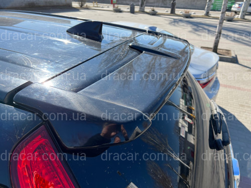 Спойлер козырек Honda CRV 2006-2012 ABS пластик, цвет черный артикул 8413
