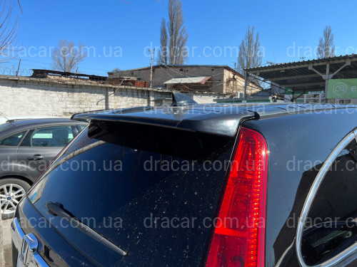 Спойлер козырек Honda CRV 2006-2012 ABS пластик, цвет черный артикул 8413
