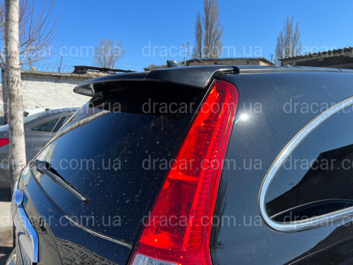 Спойлер козырек Honda CRV 2006-2012 ABS пластик, цвет черный артикул 8413