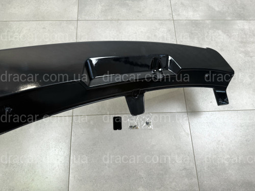 Спойлер козырек Honda CRV 2006-2012 ABS пластик, цвет черный артикул 8413