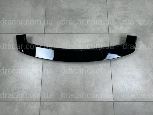 Спойлер козырек Mitsubishi Outlander 2012-2021 ABS пластик, цвет черный глянец артикул 8362