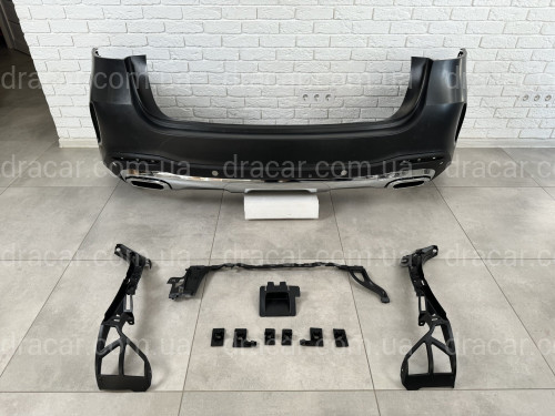 Обвес AMG Line Mercedes GLE V167 2019-2022  (решетка, передний / задний бампера) артикул 8238