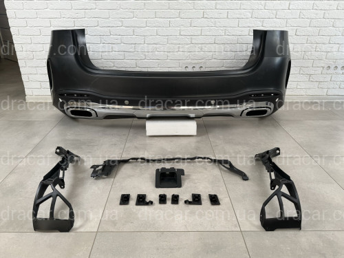 Обвес AMG Line Mercedes GLE V167 2019-2022  (решетка, передний / задний бампера) артикул 8238