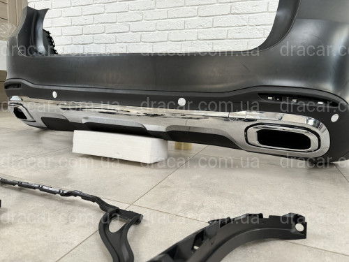 Обвес AMG Line Mercedes GLE V167 2019-2022  (решетка, передний / задний бампера) артикул 8238