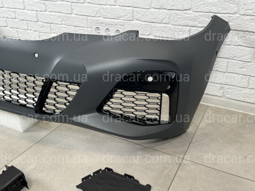 Комплект обвеса M paket BMW 3 series G20 2018-2022 (передний /задний бампер, пороги) артикул 8442