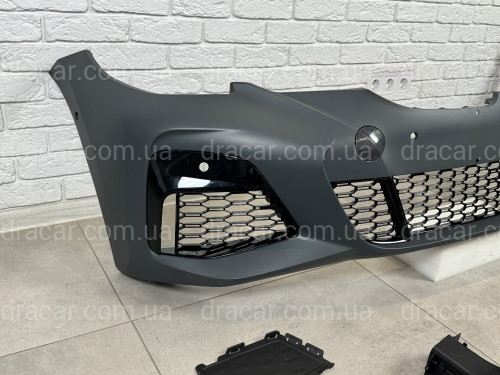 Комплект обвеса M paket BMW 3 series G20 2018-2022 (передний /задний бампер, пороги) артикул 8442