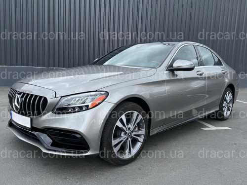 Комплект обвеса стиль AMG C63 рестайлинг 2019+ для Mercedes C Class W205 2014-2021 артикул 8441