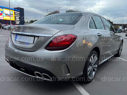Комплект обвеса стиль AMG C63 рестайлинг 2019+ для Mercedes C Class W205 2014-2021 артикул 8441