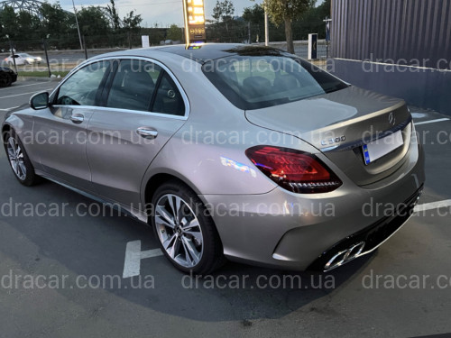 Комплект обвеса стиль AMG C63 рестайлинг 2019+ для Mercedes C Class W205 2014-2021 артикул 8441