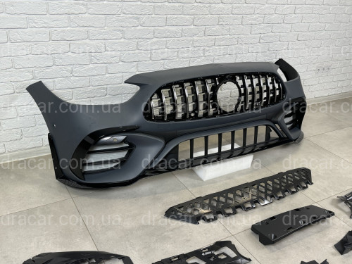 Передний бампер в стиле C63 AMG для Mercedes-Benz C-class W206 2021- артикул 8210