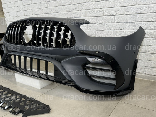 Передний бампер в стиле C63 AMG для Mercedes-Benz C-class W206 2021- артикул 8210