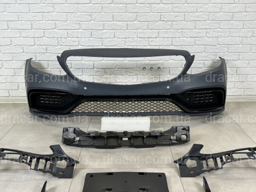 Бампер в сборе стиль AMG C63 Mercedes C-class W205 2014-2018 артикул 8450