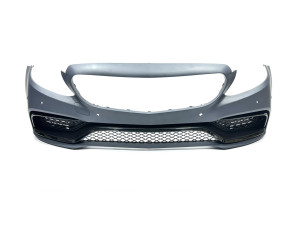 Бампер в сборе стиль AMG C63 Mercedes C-class W205 2014-2018