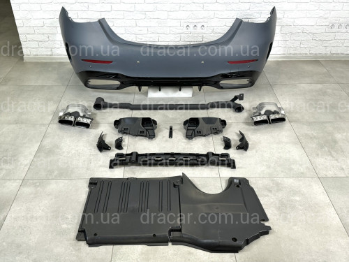Комплект обвеса стиль AMG C63 для Mercedes C Class W206 2021+ артикул 8439