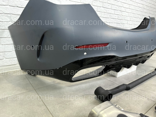 Комплект обвеса стиль AMG C63 для Mercedes C Class W206 2021+ артикул 8439