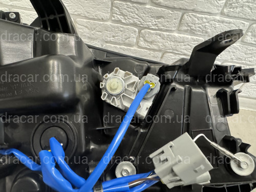 Led фары 4 линзы стиль BUGATTI для Toyota Land Cruiser Prado 150 рестайлинг 2018-2023 артикул 8451
