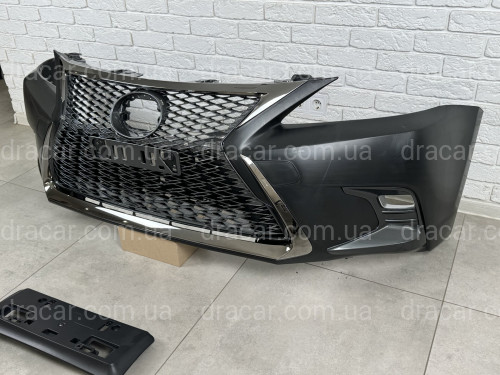 Бампер передний рестайлинг F-Sport 2017+ для Lexus CT 200h 2010-2021 артикул 8479