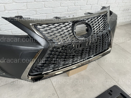 Бампер передний рестайлинг F-Sport 2017+ для Lexus CT 200h 2010-2021 артикул 8479