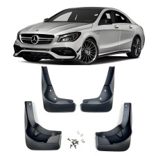 Брызговики для AMG Mercedes-Benz CLA class C117 2013-2018, комплект 4шт.