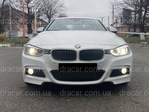 Передний бампер M Paket BMW 3 Series F30 F31 2012-2018 (под омыватели / с отверстиями под парктроники) артикул 8493