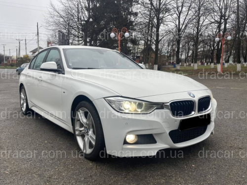 Передний бампер M Paket BMW 3 Series F30 F31 2012-2018 (под омыватели / с отверстиями под парктроники) артикул 8493