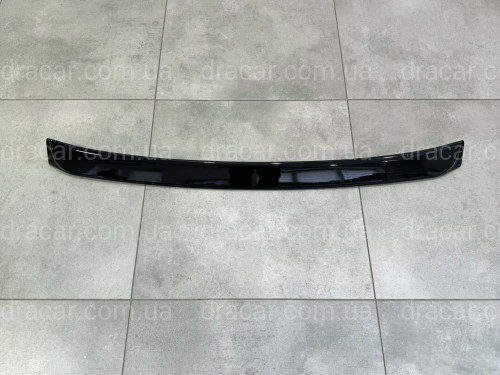 Козырек на стекло BMW F10 2010-2016 ABS пластик, черный глянец артикул 8500