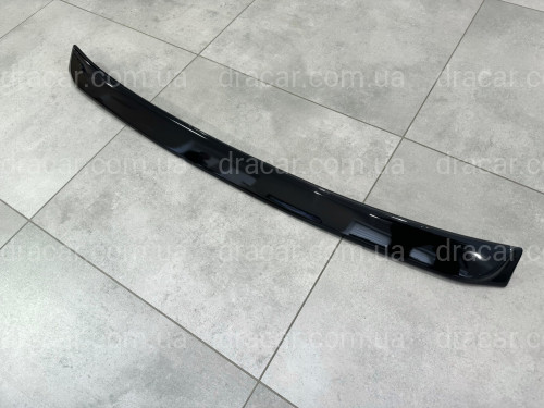 Козырек на стекло BMW F10 2010-2016 ABS пластик, черный глянец артикул 8500