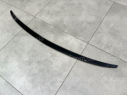 Спойлер лип багажника Audi A3 2013-2020 ABS пластик, черный глянец артикул 8501