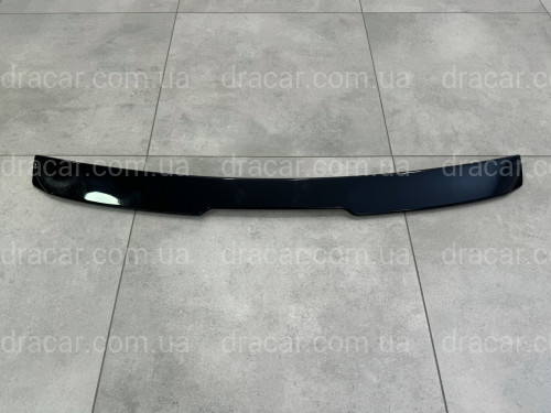 Козырёк на стекло BMW E60 2004-2009 ABS пластик, черный глянец артикул 8502