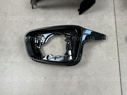 Корпуса зеркал M LOOK BMW G11 G12 G14 G15 G16 G20 G21 G22 G23 G26 G30 G31 G32 черный глянец V2 артикул 8489