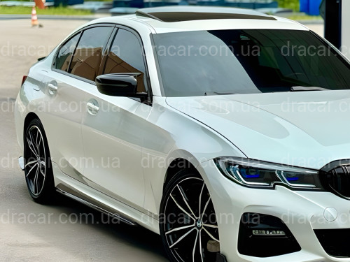 Корпуса зеркал M LOOK BMW G11 G12 G14 G15 G16 G20 G21 G22 G23 G26 G30 G31 G32 черный глянец артикул 8505