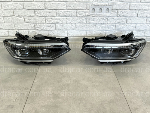 Фары FULL LED Volkswagen Passat B8,5 ЕВРОПА 2019-2024 артикул 8519