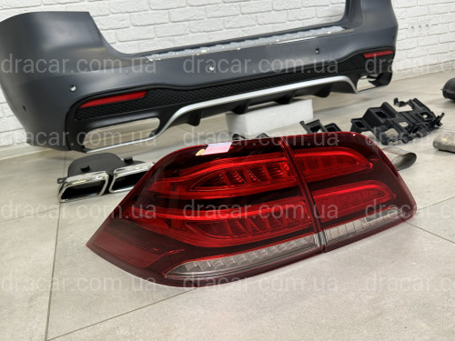 Комплект рестайлинга обвес  AMG GLE 63  для Mercedes-Benz ML W166 2012-2015 артикул 8536