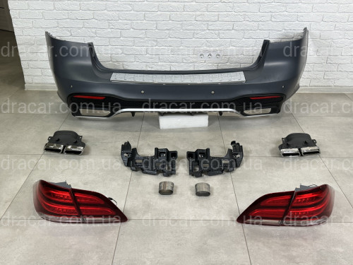 Комплект рестайлинга обвес  AMG GLE 63  для Mercedes-Benz ML W166 2012-2015 артикул 8536