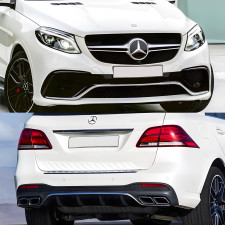 Комплект рестайлинга обвес  AMG GLE 63  для Mercedes-Benz ML W166 2012-2015