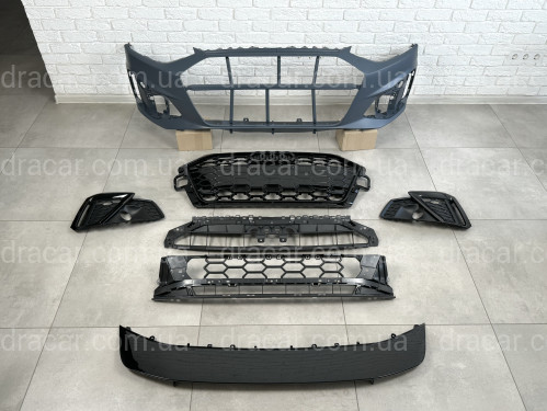Бампер передний в сборе S-Line для Audi A4 B9 2020- артикул 8529