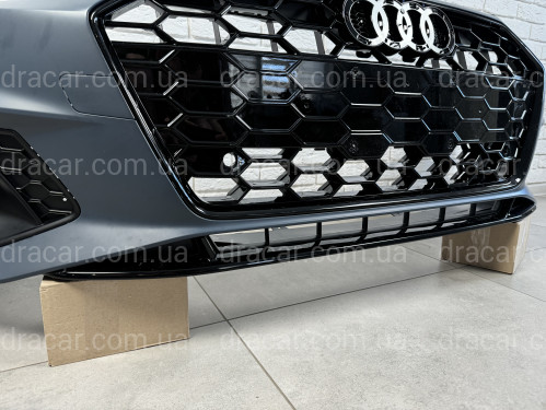 Бампер передний в сборе S-Line для Audi A4 B9 2020- артикул 8529