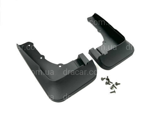 Брызговики передние Mitsubishi Outlander 2013-2021, комплект 2шт. артикул 8517