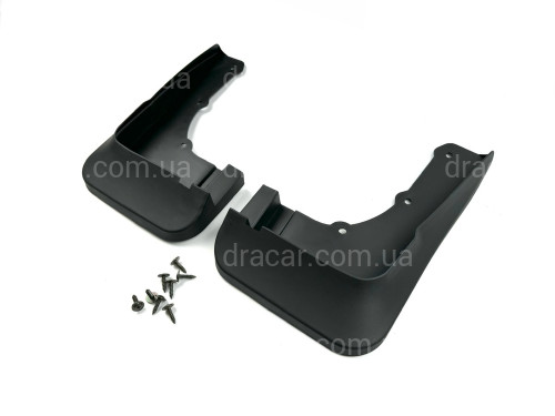 Брызговики передние Mitsubishi Outlander 2013-2021, комплект 2шт. артикул 8517