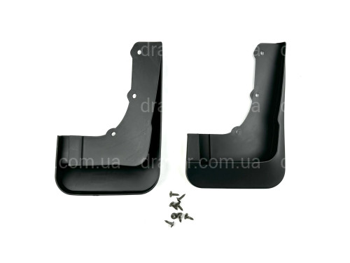 Брызговики передние Mitsubishi Outlander 2013-2021, комплект 2шт. артикул 8517