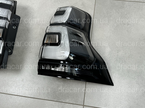 Задние фонари дымчатые Toyota Land Cruiser Prado 150 2017-2023 2шт артикул 8540