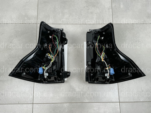 Задние фонари дымчатые Toyota Land Cruiser Prado 150 2017-2023 2шт артикул 8540