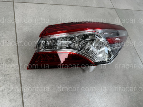 Задний фонарь правый наружный FULL LED Toyota Camry 70 USA XLE XSE 2017-2020 1шт. артикул 8542