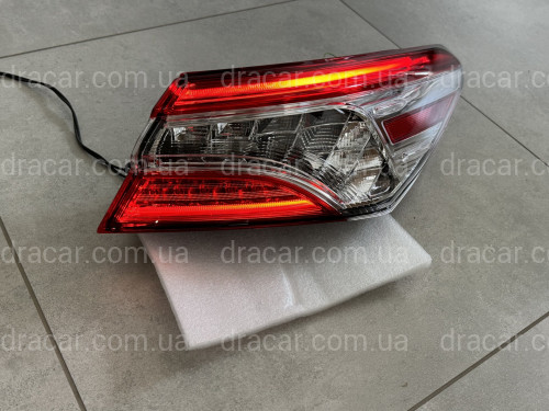 Задний фонарь правый наружный FULL LED Toyota Camry 70 USA XLE XSE 2017-2020 1шт. артикул 8542