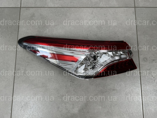 Задний фонарь левый наружный FULL LED Toyota Camry 70 USA XLE XSE 2017-2020 1шт. артикул 8541