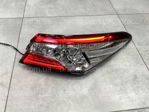 Задний фонарь правый наружный FULL LED Toyota Camry 70 ЕВРОПА 2017-2020  1шт. артикул 8547
